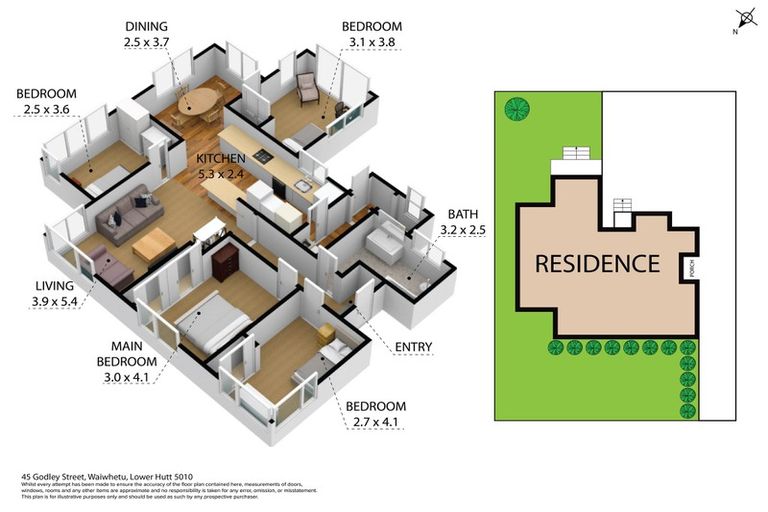 Photo of property in 45 Godley Street, Waiwhetu, Lower Hutt, 5010