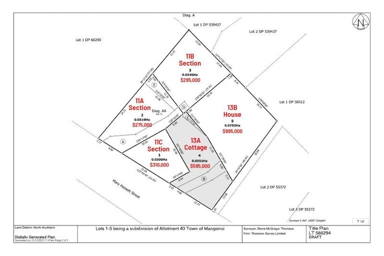 Photo of property in 13a Mary Hassett Street, Mangonui, 0420