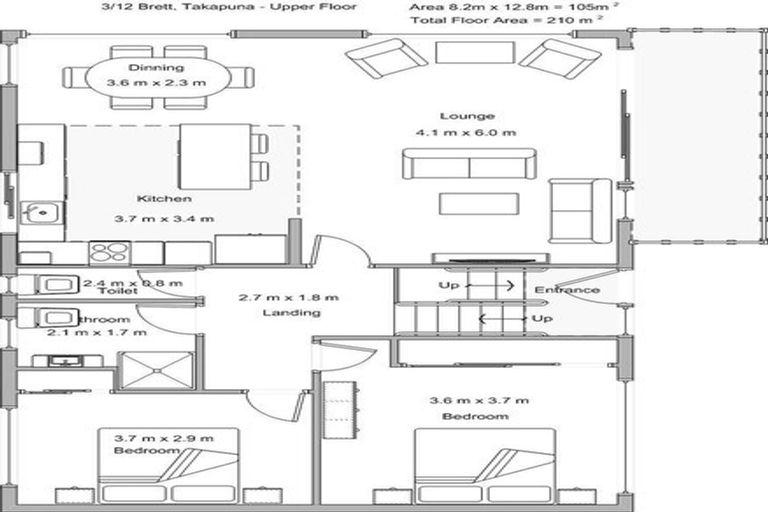 Photo of property in 3/12 Brett Avenue, Takapuna, Auckland, 0622