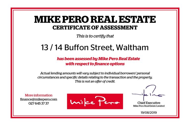 Photo of property in 13/14 Buffon Street, Waltham, Christchurch, 8023