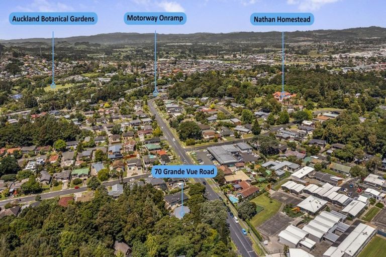Photo of property in 70 Grande Vue Road, Hillpark, Auckland, 2102
