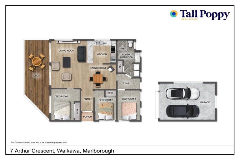 Photo of property in 7 Arthur Crescent, Waikawa, Picton, 7220