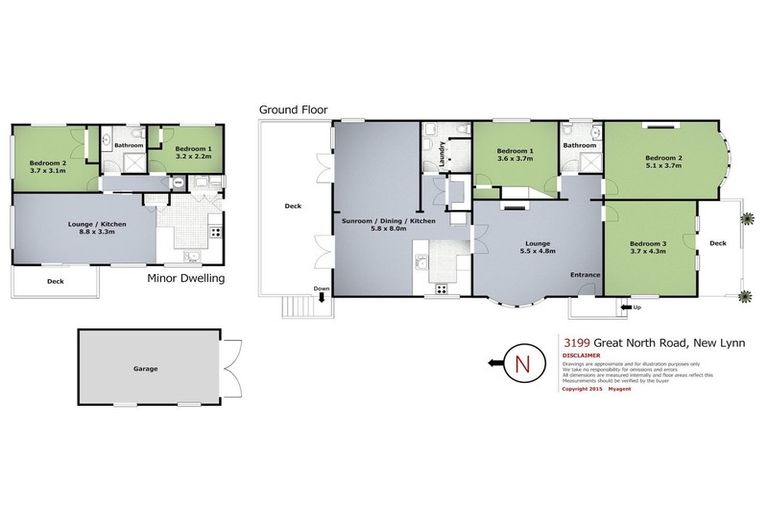 Photo of property in 3199 Great North Road, New Lynn, Auckland, 0600