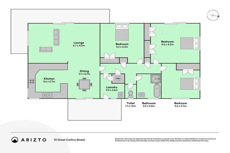 Photo of property in 10 Great Collins Street, Ohaupo, 3803