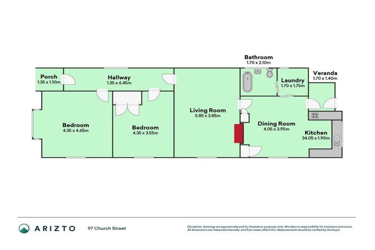 Photo of property in 97 Church Street, West End, Palmerston North, 4412