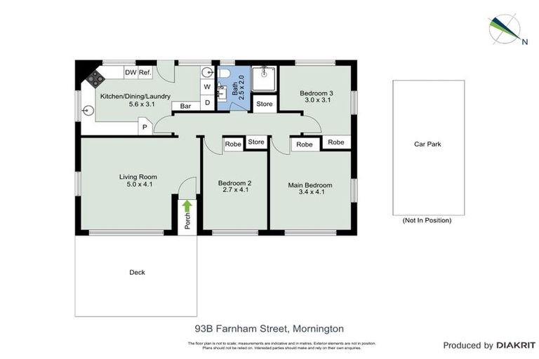 Photo of property in 93b Farnham Street, Mornington, Wellington, 6021