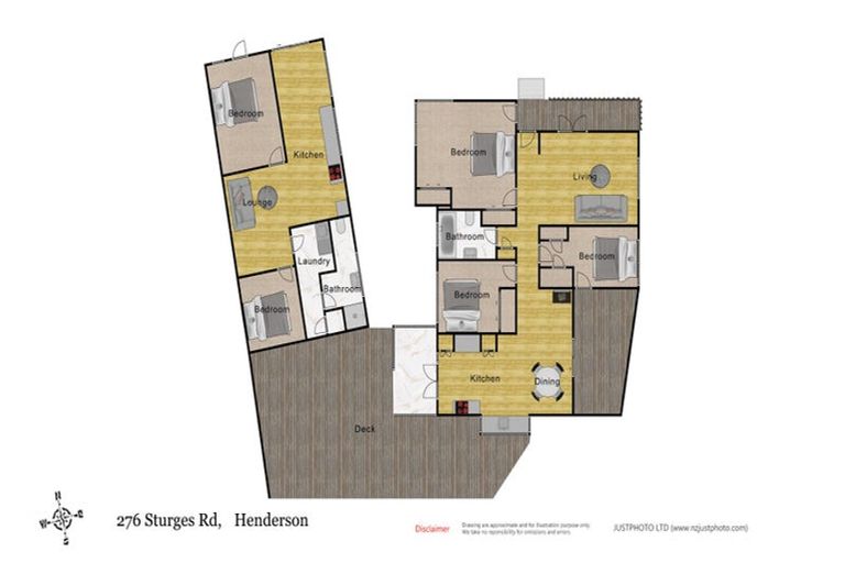 Photo of property in 276 Sturges Road, Henderson, Auckland, 0612