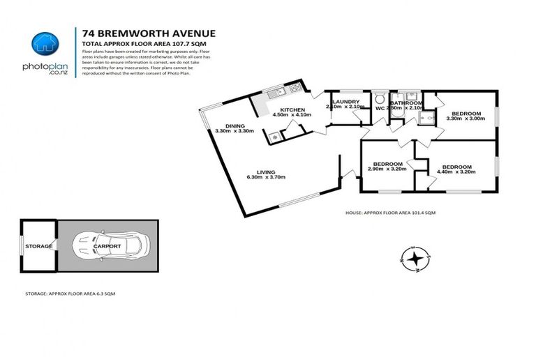 Photo of property in 74 Bremworth Avenue, Dinsdale, Hamilton, 3204