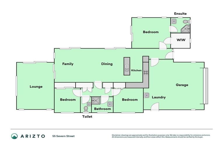 Photo of property in 55 Severn Street, Green Island, Dunedin, 9018