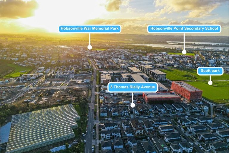 Photo of property in 8 Thomas Rielly Avenue, Hobsonville, Auckland, 0616