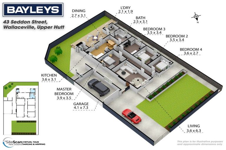 Photo of property in 43 Seddon Street, Wallaceville, Upper Hutt, 5018