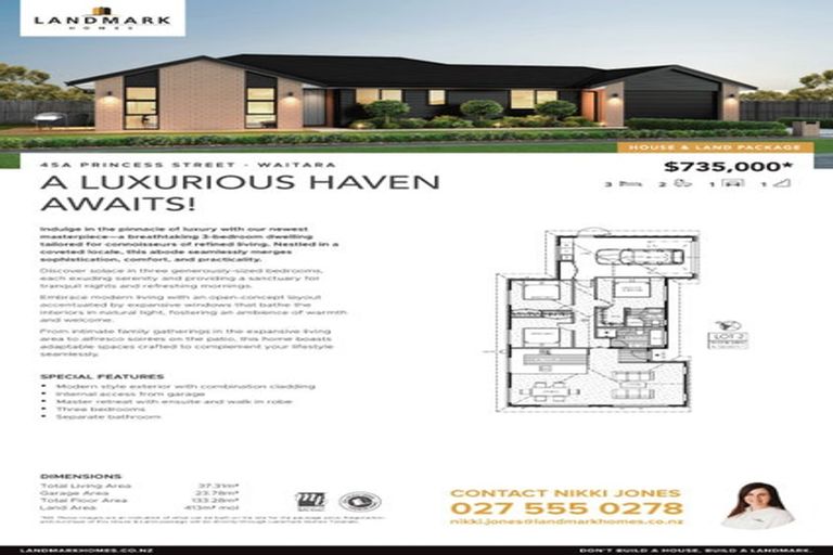 Photo of property in 45a Princess Street, Waitara, 4320