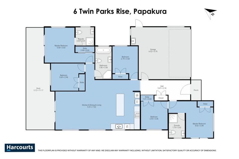 Photo of property in 6 Twin Parks Rise, Papakura, 2110