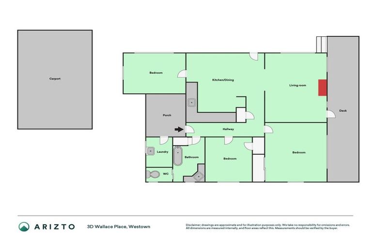 Photo of property in 3d Wallace Place, Westown, New Plymouth, 4310