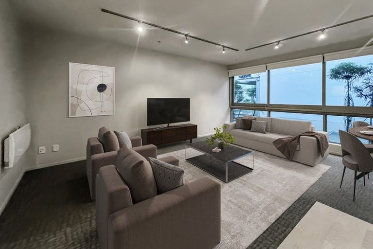 Photo of property in Revolucion Apartments, 211e/28 Torrens Terrace, Mount Cook, Wellington, 6011