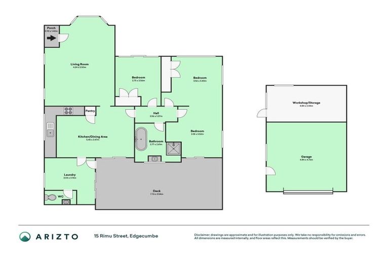 Photo of property in 15 Rimu Street, Edgecumbe, 3120