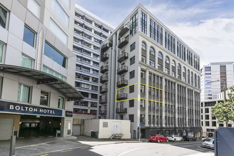 Photo of property in Kelvin House, 3f/16 The Terrace, Wellington Central, Wellington, 6011