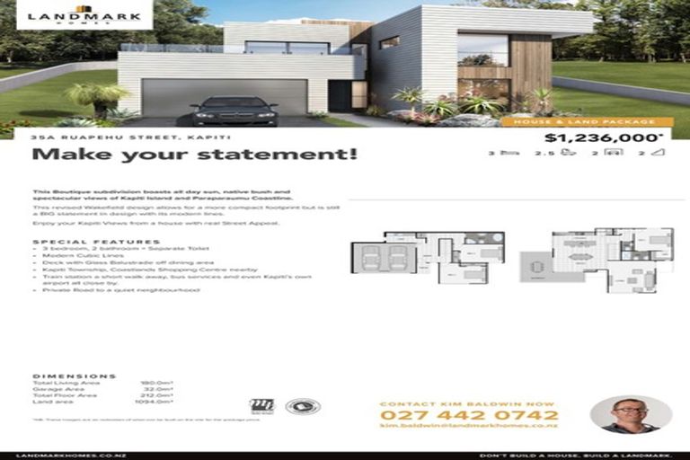 Photo of property in 35a Ruapehu Street, Paraparaumu, 5032