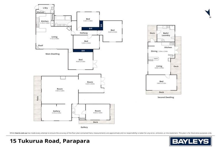 Photo of property in 15 Tukurua Road, Parapara, Takaka, 7182