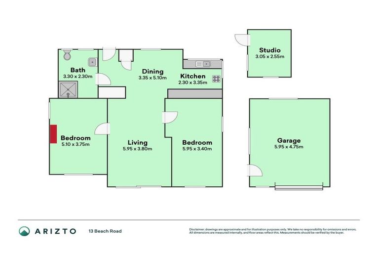 Photo of property in 13 Beach Street, Tangimoana, 4822