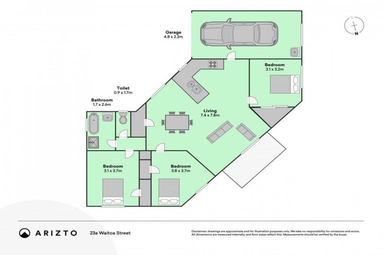 Photo of property in 1/23 Waitoa Street, Waiuku, 2123