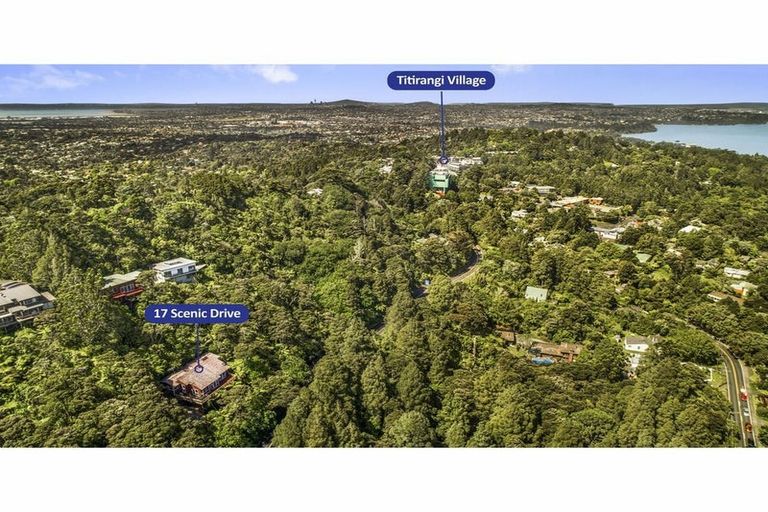 Photo of property in 17 Scenic Drive, Titirangi, Auckland, 0604