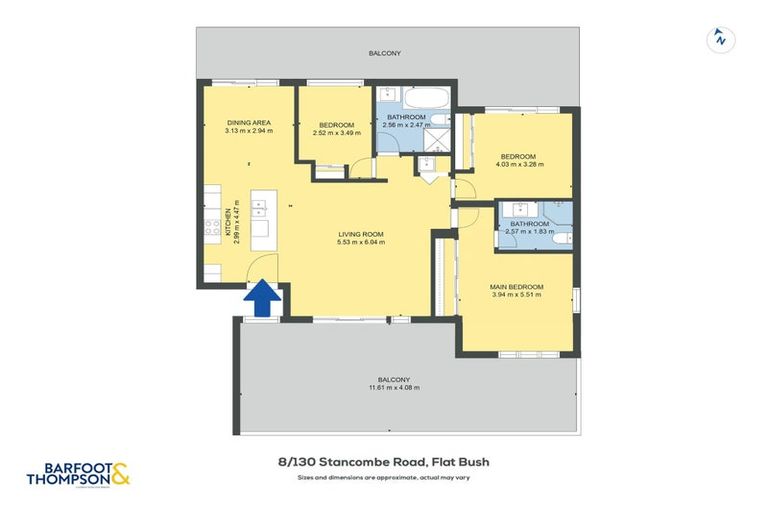 Photo of property in 8/130 Stancombe Road, Flat Bush, Auckland, 2016