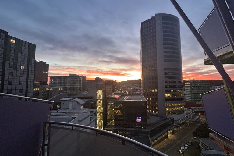 Photo of property in Sirocco Apartments, 804/8 Church Street, Wellington Central, Wellington, 6011