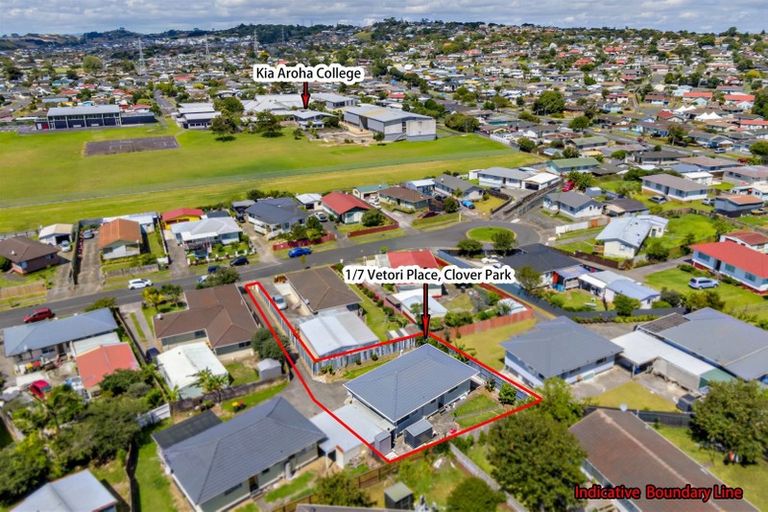 Photo of property in 1/7 Vetori Place, Clover Park, Auckland, 2023