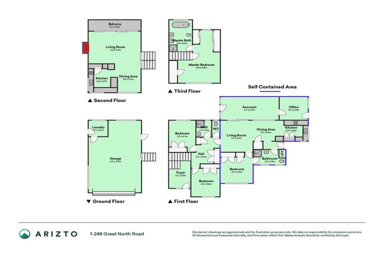 Photo of property in 1/248 Great North Road, Henderson, Auckland, 0612