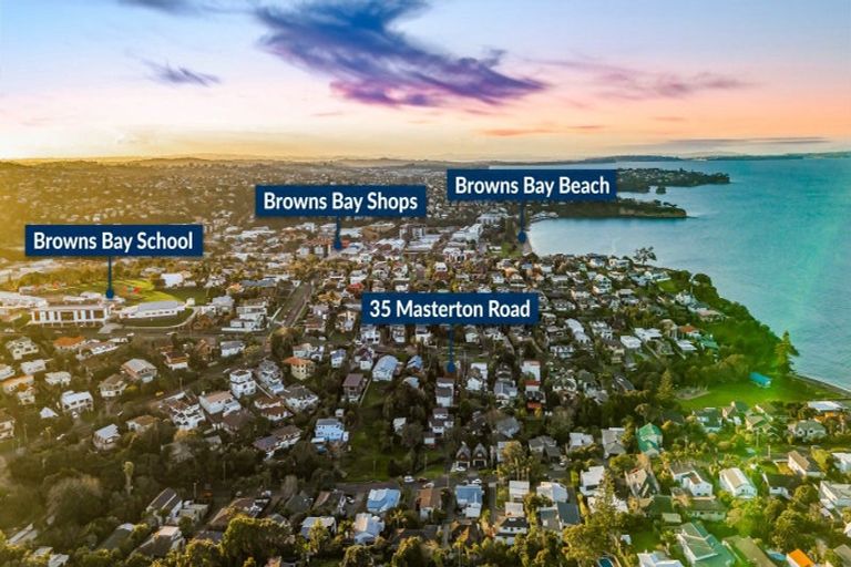 Photo of property in 35 Masterton Road, Rothesay Bay, Auckland, 0630