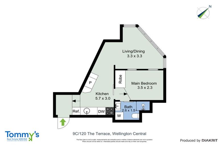 Photo of property in Terrace Garden Apartments, 9c/120 The Terrace, Wellington Central, Wellington, 6011