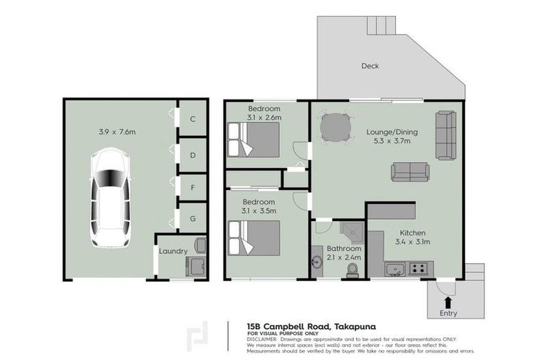 Photo of property in 2/13-15 Campbell Road, Takapuna, Auckland, 0622