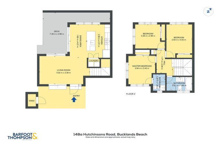 Photo of property in 148a Hutchinsons Road, Bucklands Beach, Auckland, 2014