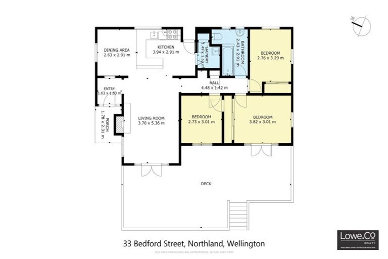 Photo of property in 33 Bedford Street, Northland, Wellington, 6012