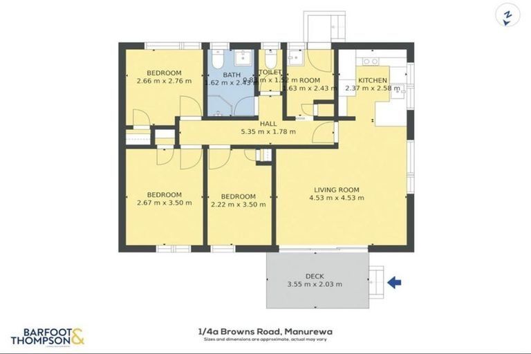 Photo of property in 1/4a Browns Road, Manurewa, Auckland, 2102