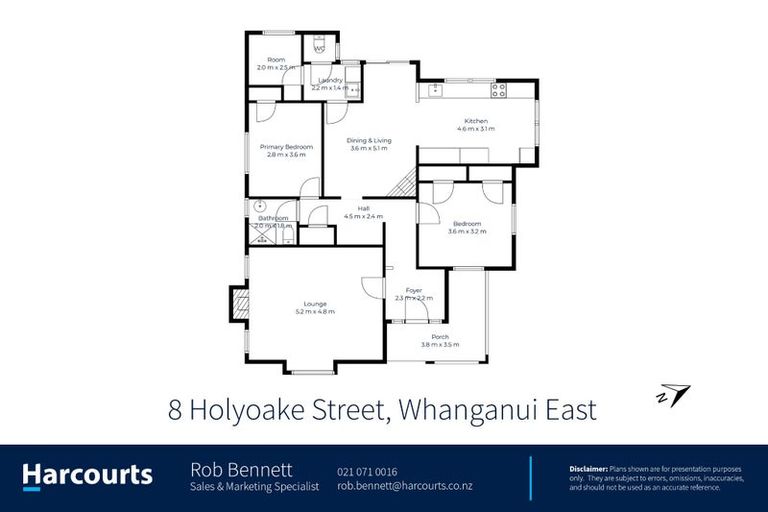 Photo of property in 8 Holyoake Street, Whanganui East, Whanganui, 4500
