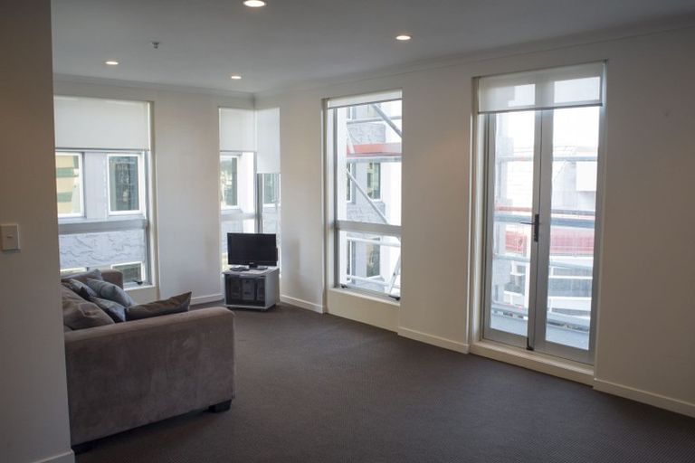 Photo of property in Terrace Heights Apartments, 12c/163 The Terrace, Wellington Central, Wellington, 6011