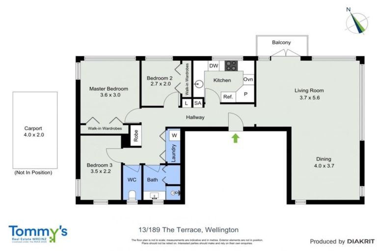 Photo of property in Jellicoe Towers, 191 The Terrace, Wellington Central, Wellington, 6011