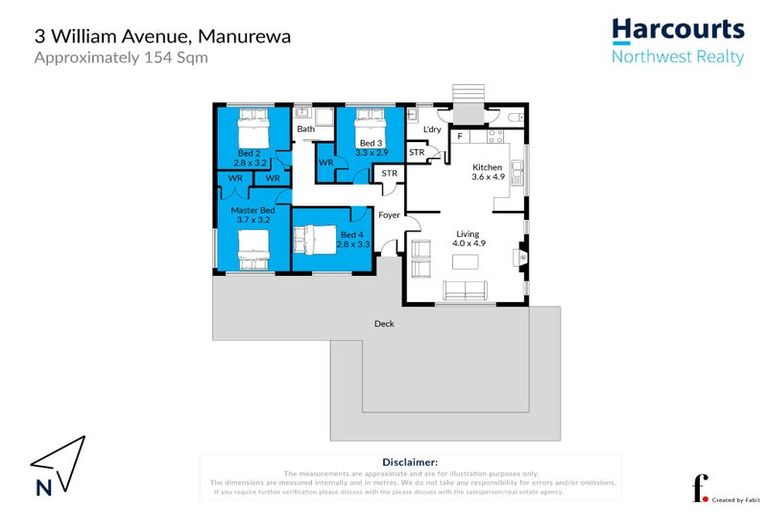 Photo of property in 3 William Avenue, Manurewa, Auckland, 2102