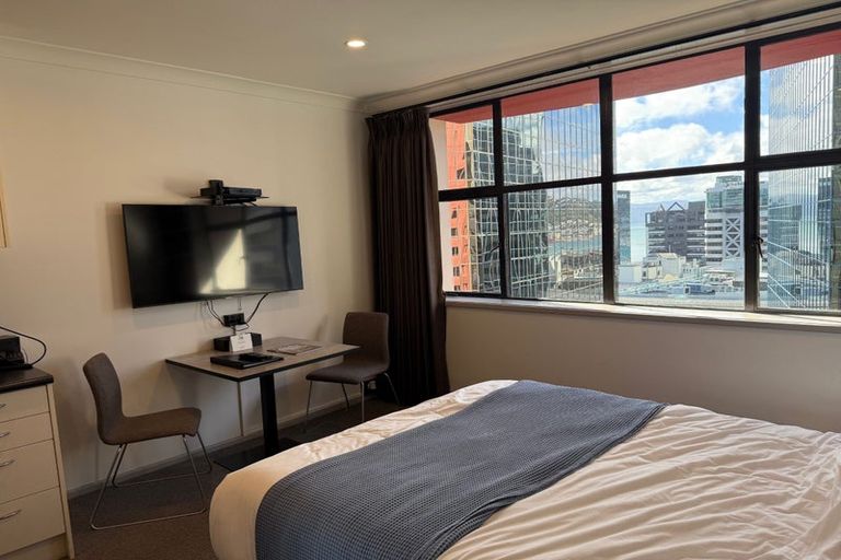 Photo of property in Terrace Garden Apartments, 6h/120 The Terrace, Wellington Central, Wellington, 6011