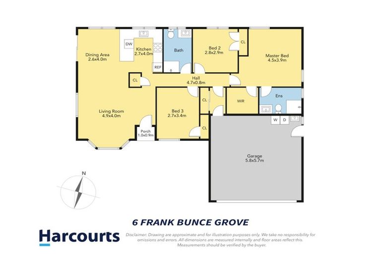 Photo of property in 6 Frank Bunce Grove, Flat Bush, Auckland, 2019