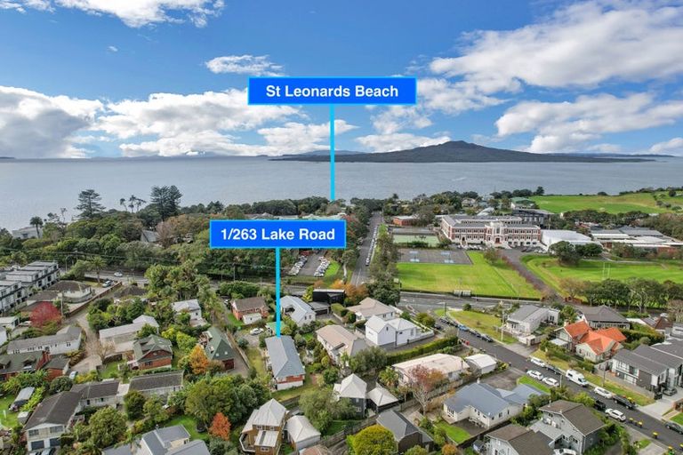Photo of property in 1/263 Lake Road, Belmont, Auckland, 0622
