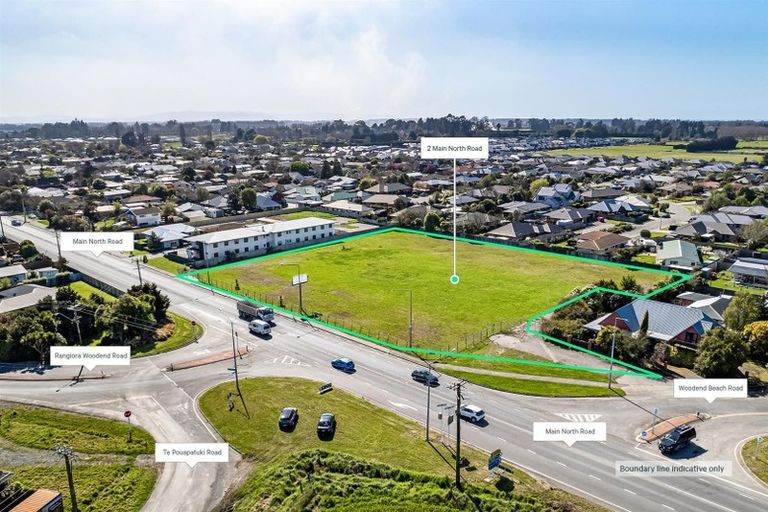 Photo of property in 2 Main North Road, Woodend, 7610