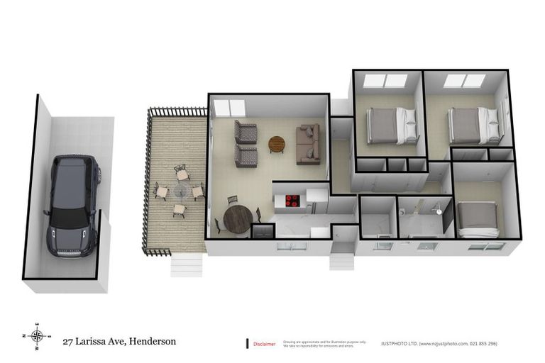 Photo of property in 27 Larissa Avenue, Henderson, Auckland, 0610