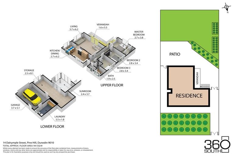 Photo of property in 14 Dalrymple Street, Pine Hill, Dunedin, 9010