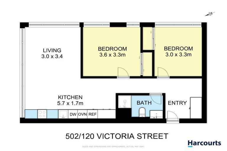 Photo of property in A C Nielsen House, 502/120 Victoria Street, Te Aro, Wellington, 6011