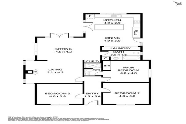Photo of property in 13 Venice Street, Martinborough, 5711