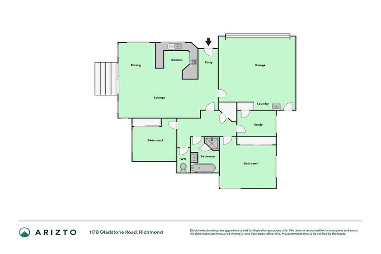 Photo of property in 117b Gladstone Road, Richmond, 7020