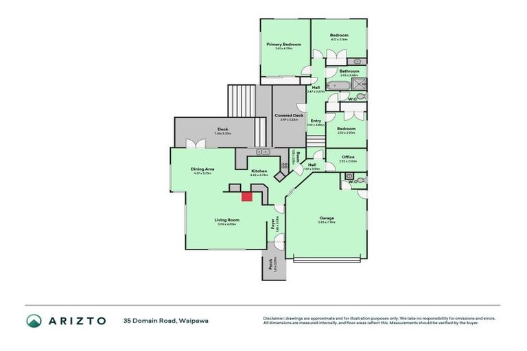 Photo of property in 35 Domain Road, Waipawa, 4210